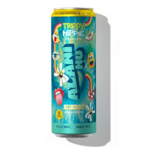 Alani Nu Energy Drinks - 12 Cans, Trippy Hippie (Pina Colada)